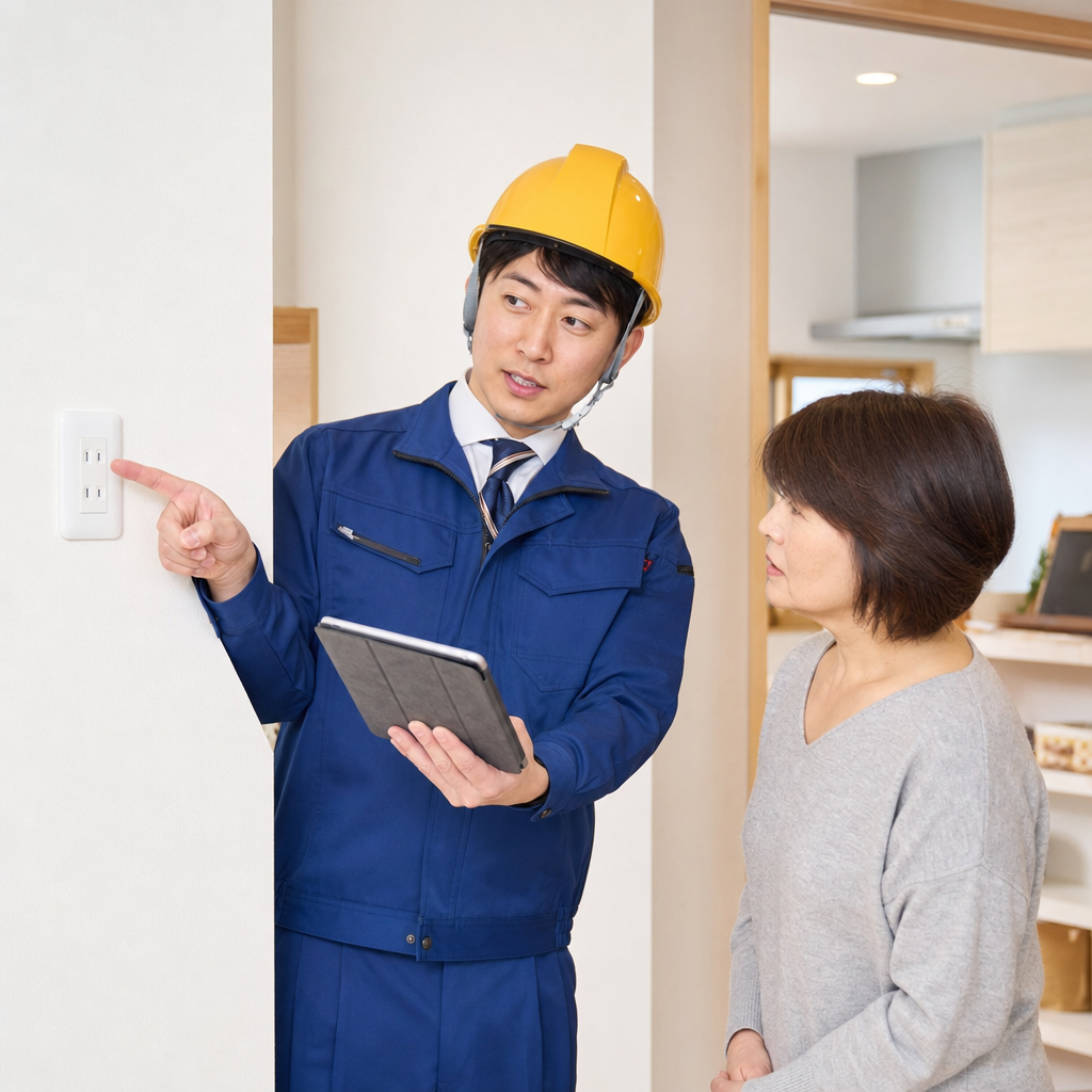 現地での説明とお見積り